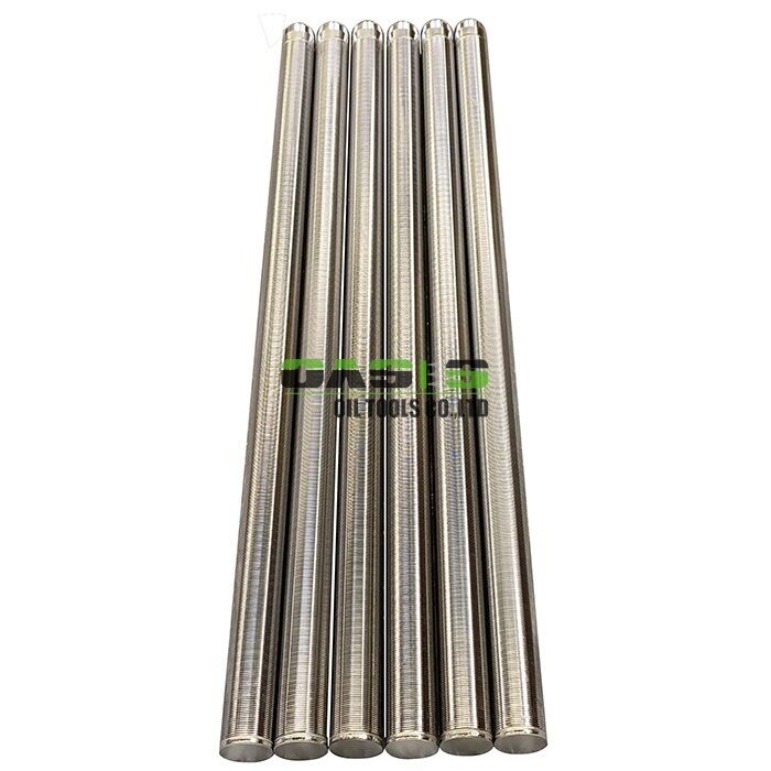 316L stainless steel Gas Filter Element designed for automatic backwashing filters with reverse winding and pure round construction
