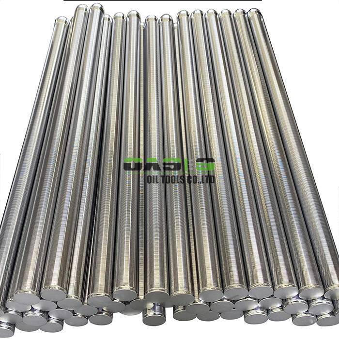 316L stainless steel Gas Filter Element designed for automatic backwashing filters with reverse winding and pure round construction
