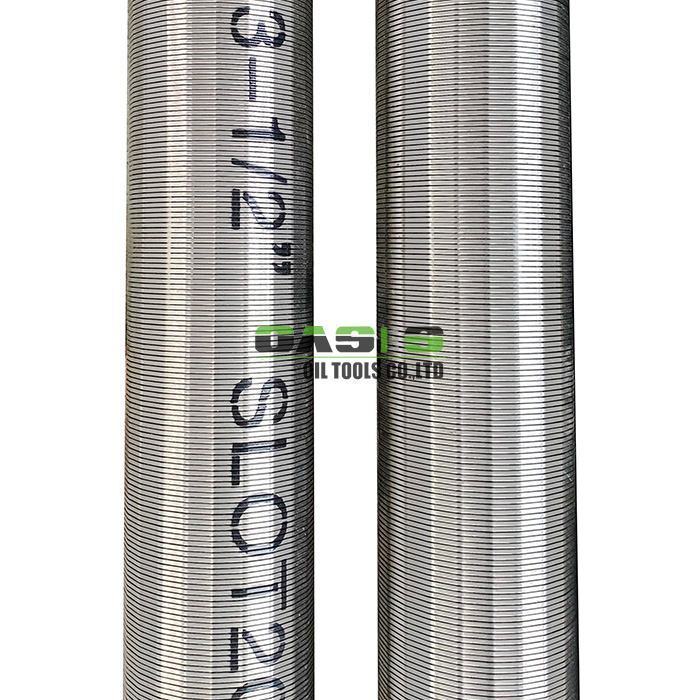 3 1/2” 20 Slot Double Layer Stainless Steel Screen | Corrosion Resistant, High Strength, Precise Sand Filtration