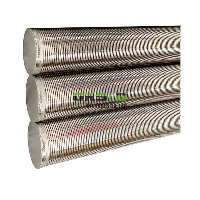 316L Stainless Steel Well Screen Offering Precise Slot Size and Custom Dimensions Suitable for Food Beverage and Mining Industries