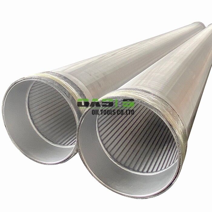Durable Stainless Steel Well Screen Designed with V Shaped Slots to Minimize Blockages and Maximize Water Flow in Wells