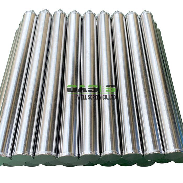 316L Stainless Steel Reverse-Wound Wedge Wire Screen Cylinder – Precision Engineered Continuous Slot Filter Element with Self