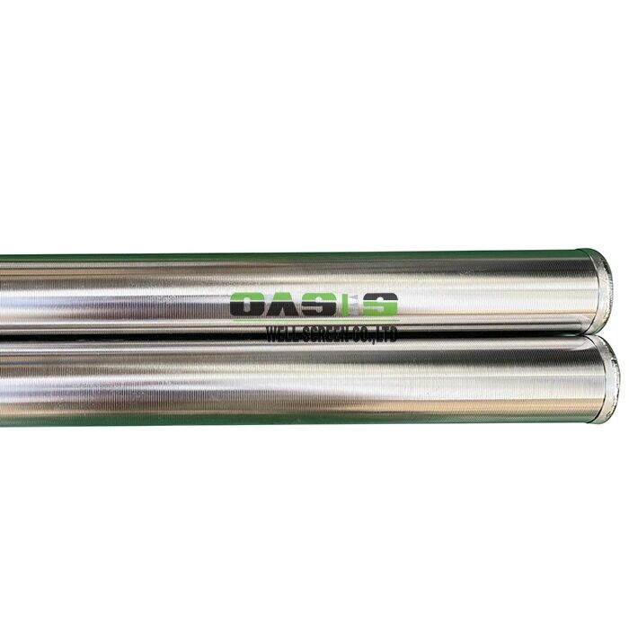 316L Stainless Steel Reverse-Wound Wedge Wire Screen Cylinder – Precision Engineered Continuous Slot Filter Element with Self