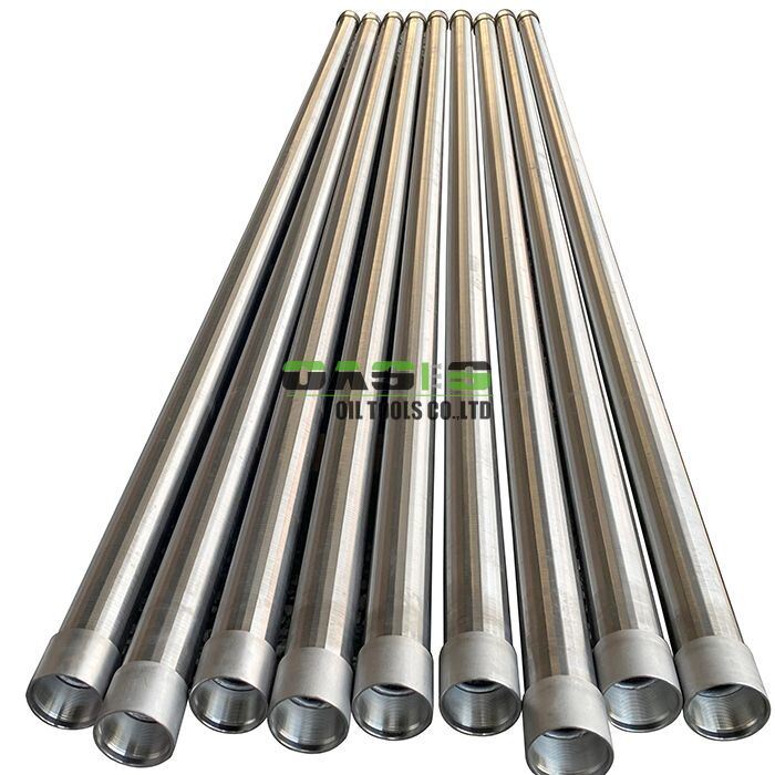 Water Well Screen Pipe constructed from stainless steel with high open area up to 60 percent for fluid flow and reduced clogging risks