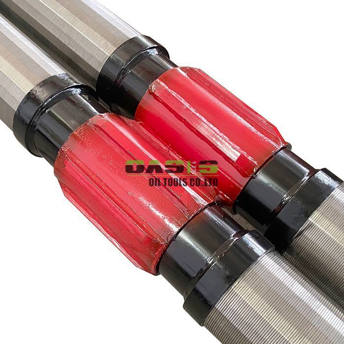 Double Layer Well Screen 12m Length Centralizer Connection Sand Control