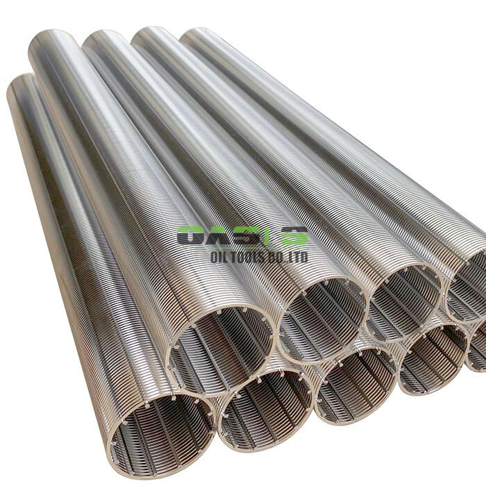 Precision Engineered Wire Wrapped Screen with Uniform Slot Openings and High Axial Strength for Sand Control in Oil Gas and Water Wells