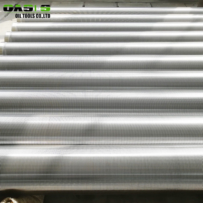 6 5 / 8 '' Screen Casing Pipe , Point Pipe Screen With Plain / Thread Connection End