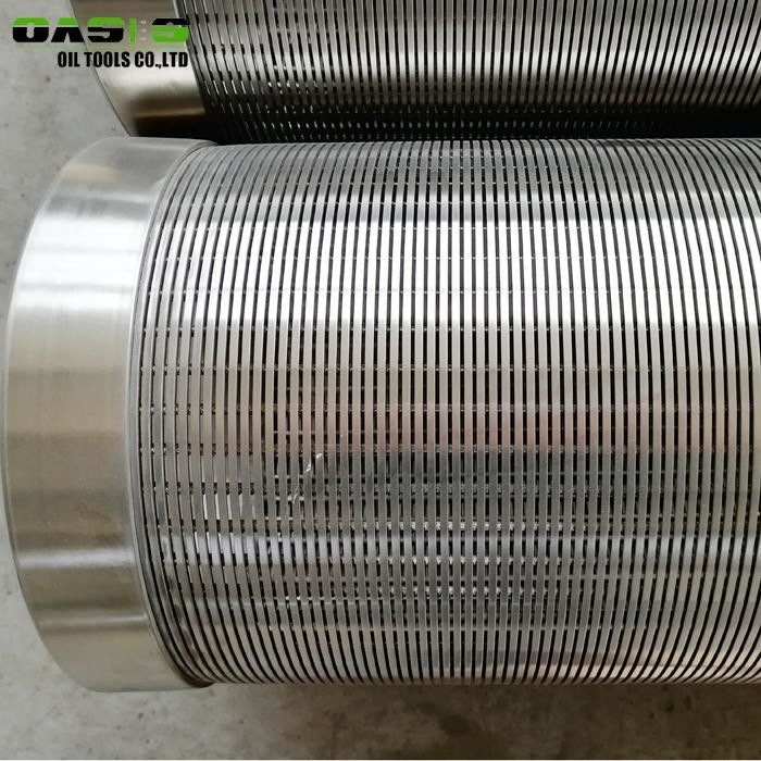 6 5 / 8 '' Screen Casing Pipe , Point Pipe Screen With Plain / Thread Connection End