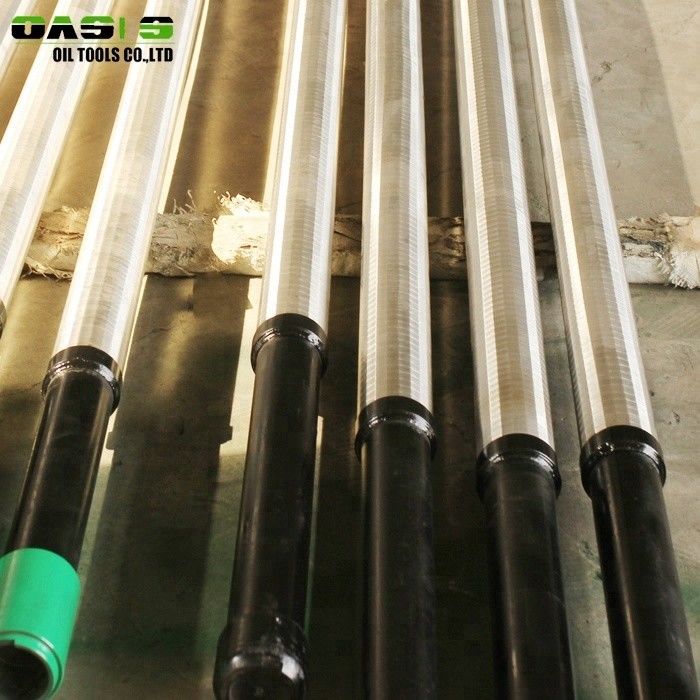 73 - 340mm Oil Well Screen Thread / Plain / Flang End Connection Smooth Surface