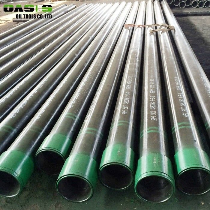 Seamless Round Steel Well Casing Pipe For Oil Well Drilling API J55 Standard