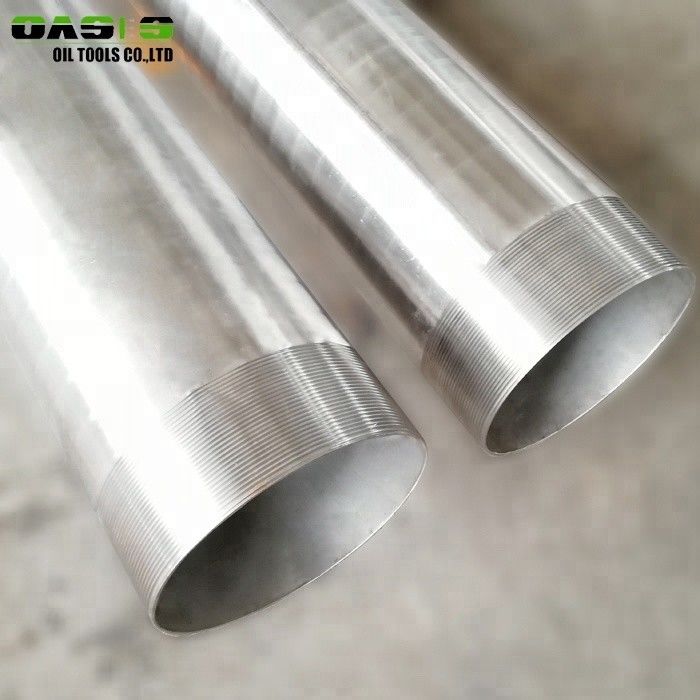 10 Inch 304 Stainless Steel Casing Pipes With Threaded Coupling ERW Technique