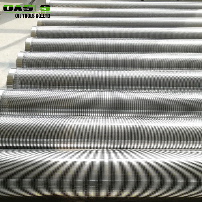 Water Well Wedge Wire Screen High Performance Stainless Steel Material