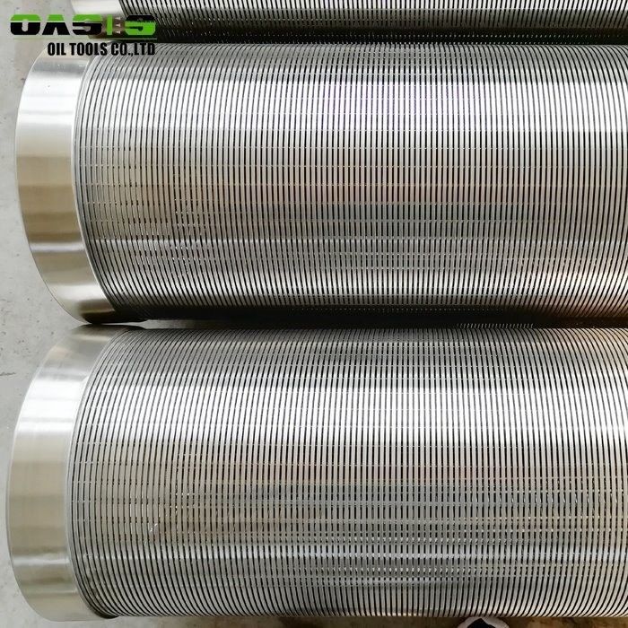 Water Well Wedge Wire Screen High Performance Stainless Steel Material