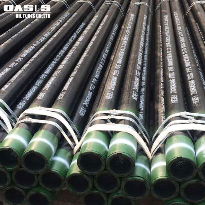 BTC Thread Steel Well Casing Pipe 7.09 - 20.24 Mm Thickness Extruded Technique