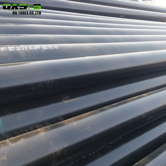 BTC Thread Steel Well Casing Pipe 7.09 - 20.24 Mm Thickness Extruded Technique