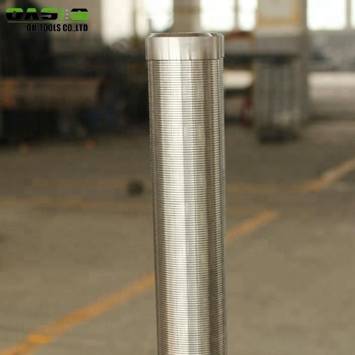 Stainless Steel Water Well Screen Pipe Johnson Type For Liquid Filter