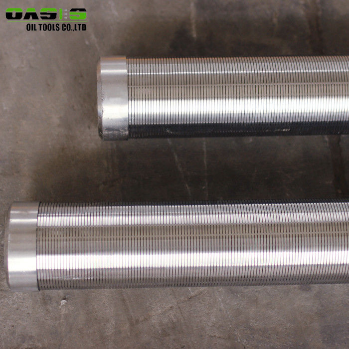 Stainless Steel 304L Borehole Screen , High Strength Wedge Wire Filter