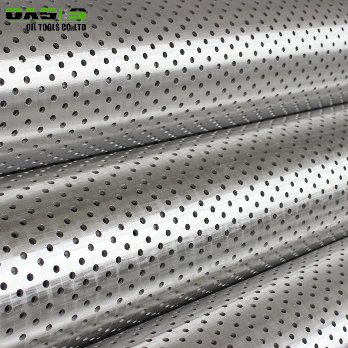 Light Weight Perforated Stainless Steel Pipe Durable For Pipe Base Screens