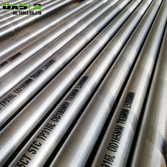 Cold Rolled Stainless Steel Well Casing , API 5CT Perforated Casing Pipe