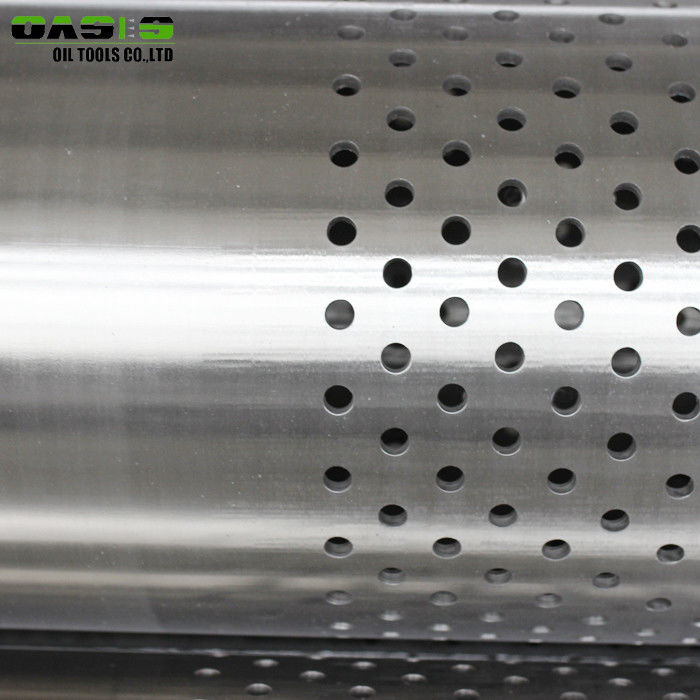 API Standard Submersible Well Pump Sand Screen Perforated Holes R3 Length