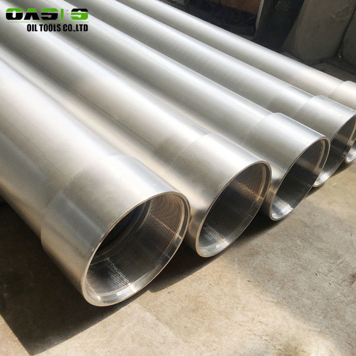 10 Inch 304 Stainless Steel Casing Pipes With Threaded Coupling ERW Technique