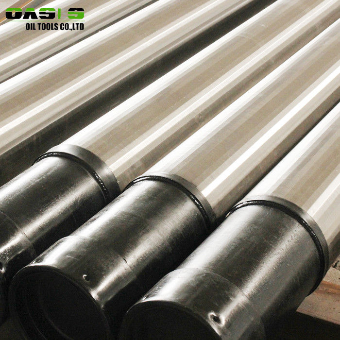 SS304 Double Layer Water Well Screen Pipe , Anti Corrosion Slotted Bore Casing