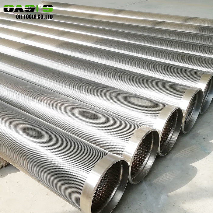 Stainless Steel 304 Wire Wrapped Screen High Effiency For Water Well Drilling