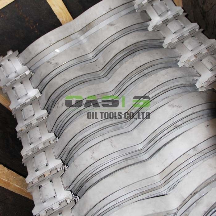 Nickel White Water Well Accessories For Fixed Well Pipe Round Centralizer