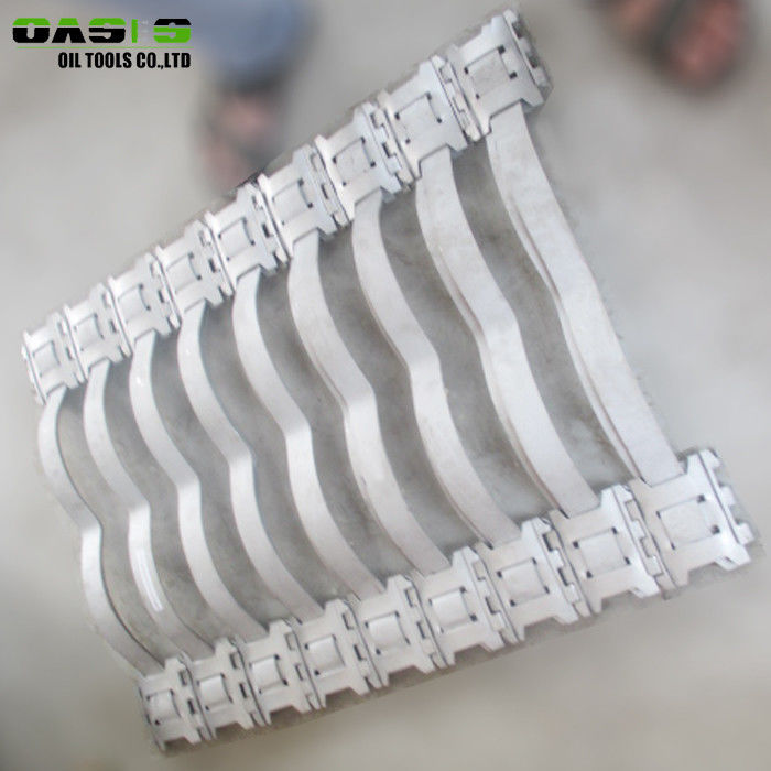 Energy / Mining Casing Centralizer ,No Rivet  Well Drill Pipe Centralizer