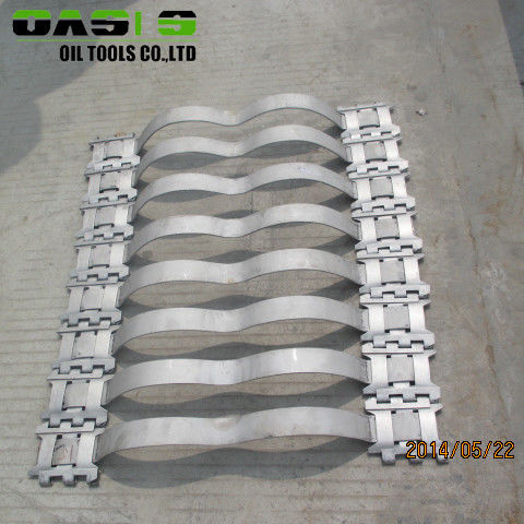 3 - Section Structure Bow Spring Centralizer Easy Installation For Oil Pipe