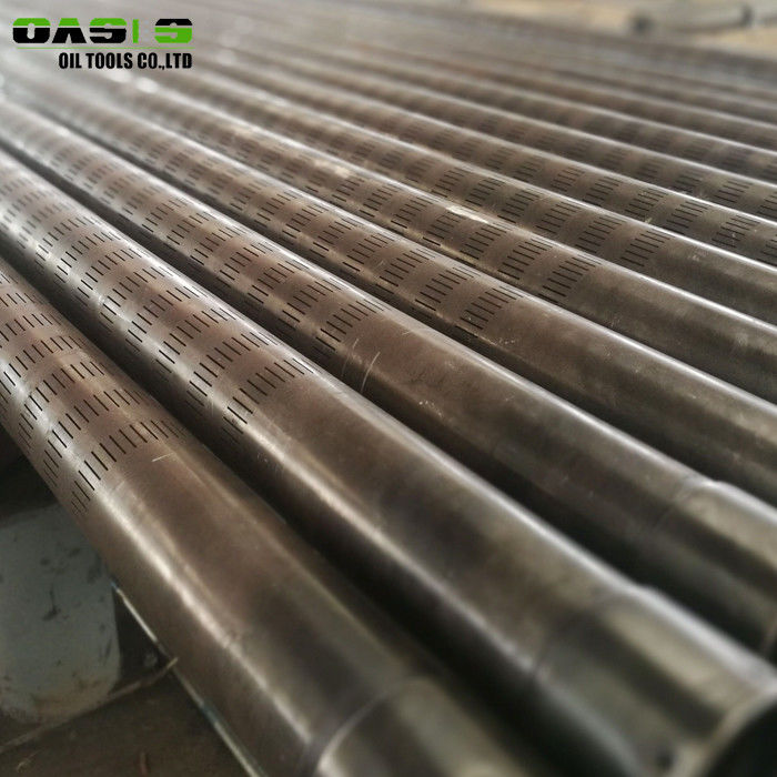 Seamless Slotted Well Screen Galvanized Surface Treatment Laser Cutting Pipe