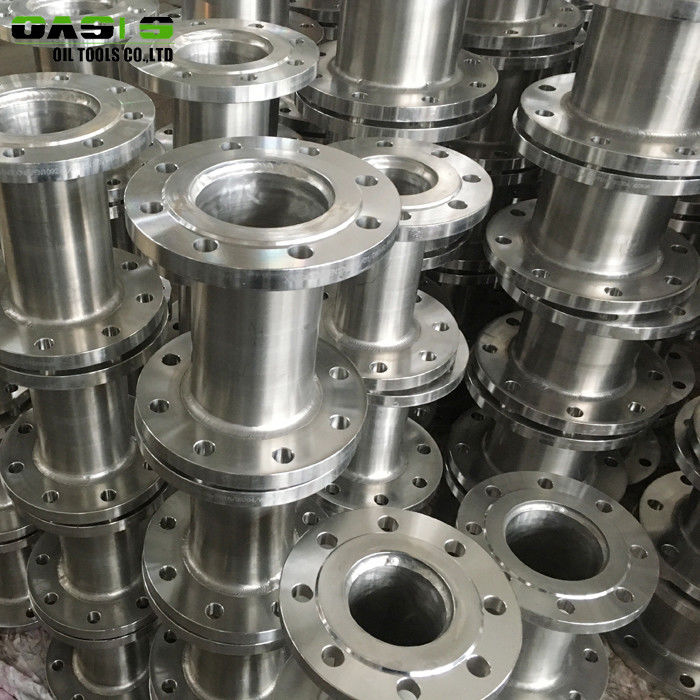 ASTM 6 5 / 8 Inch Water Well Accessories Stainless Steel Flanges Short Pipes