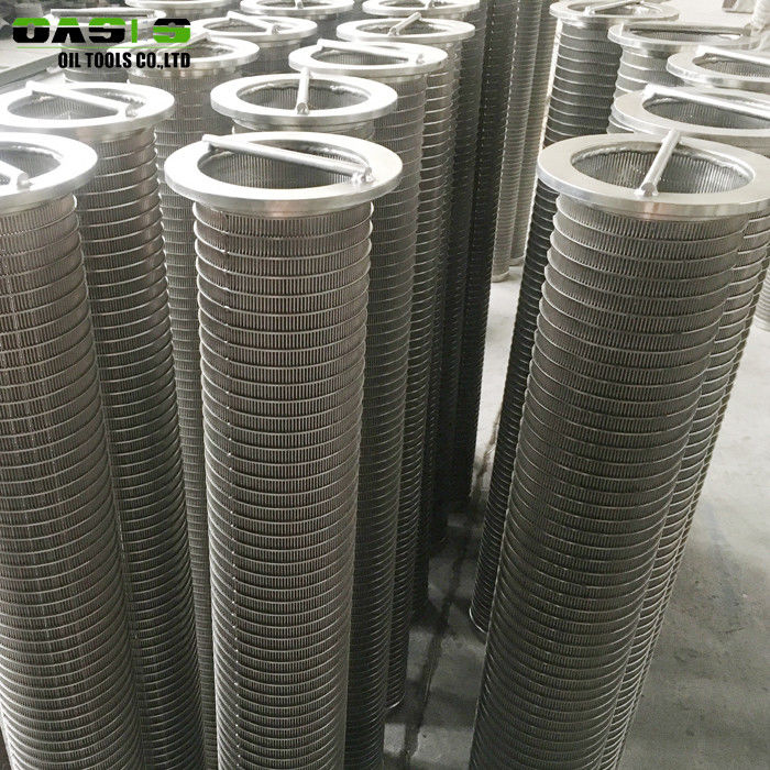 Stainless Steel Gas Filter Element , 219mm OD Baskets Cylindrical Screens