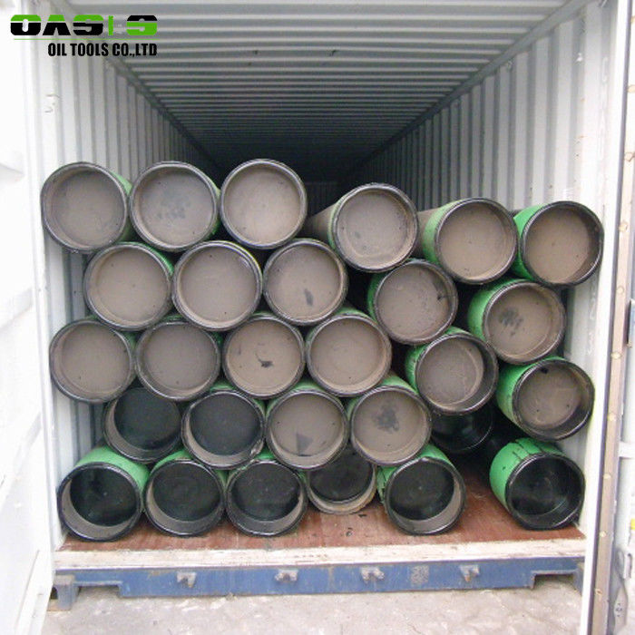 Carbon Steel Water Well Casing Pipes , 8 Inch ASTM A53 ERW Blind Seamless Steel Casing