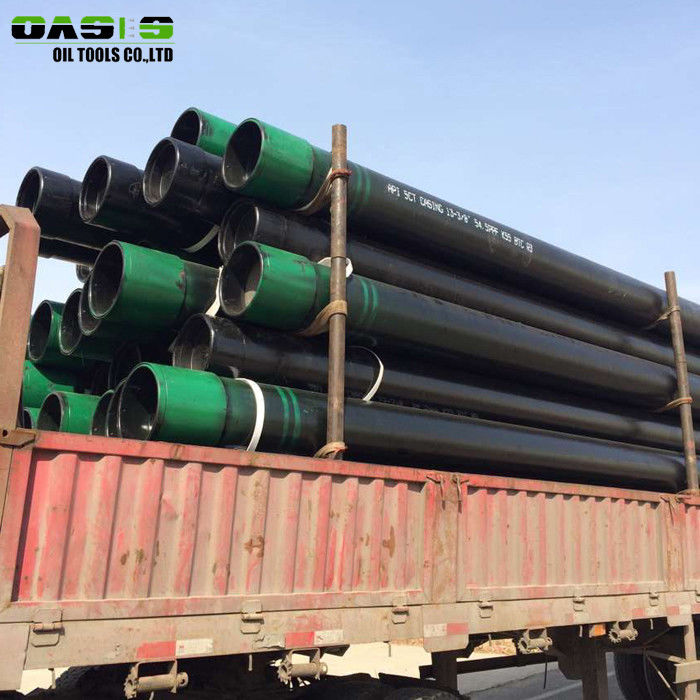 Carbon Steel Water Well Casing Pipes , 8 Inch ASTM A53 ERW Blind Seamless Steel Casing