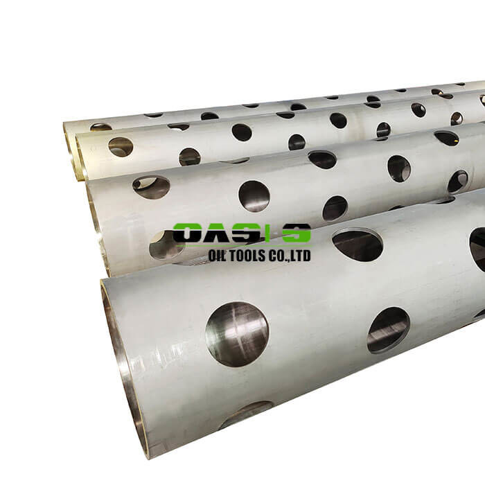 ASTM A312 Stainless Steel 304 Perforated Casing Pipe With Long Service Life