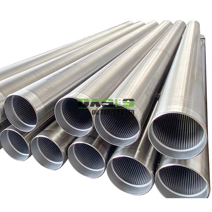 wire wrapped screens are used to effectively filter fine particles for improved long-lasting performance SS304