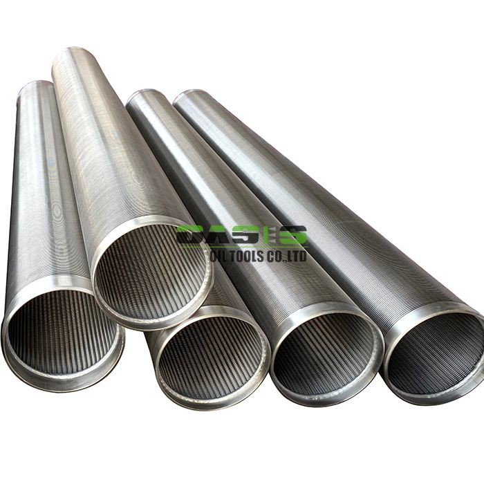 Stainless Steel 316L Wedge Wire Screens Johnson Screens / Water Well Screens for Filtration and Industrial Filtration