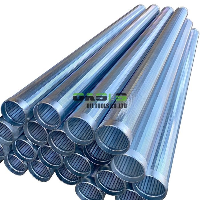 Water Well Filtration Oil and Gas Well Screening and Wastewater Treatment with Welded Continuous Slot Wedge Wire Screens