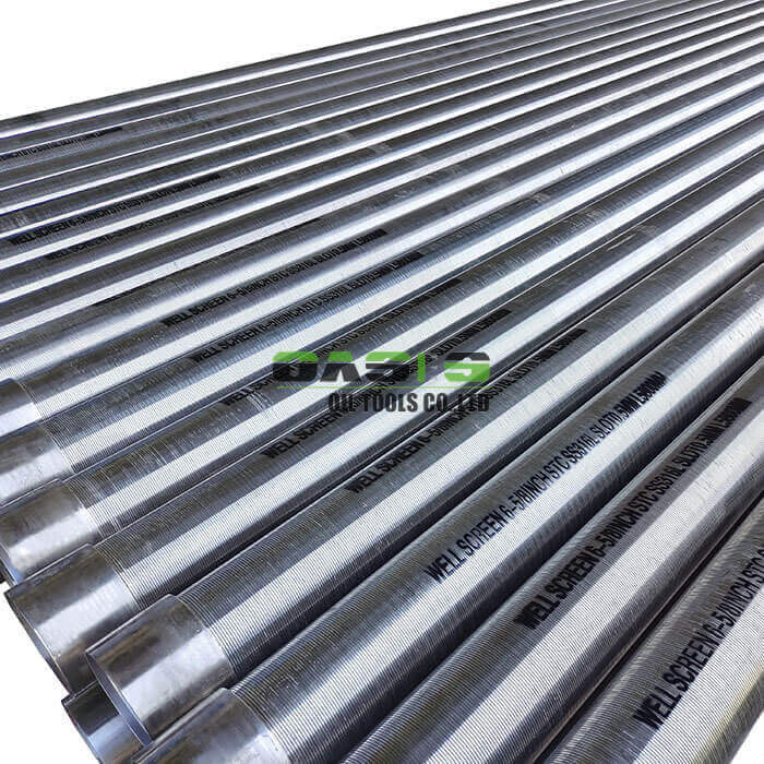 Heavy-Duty Stainless Steel Screen Pipe – 0.1mm Precision Slots｜High Pressure Resistance｜Lifetime Warranty