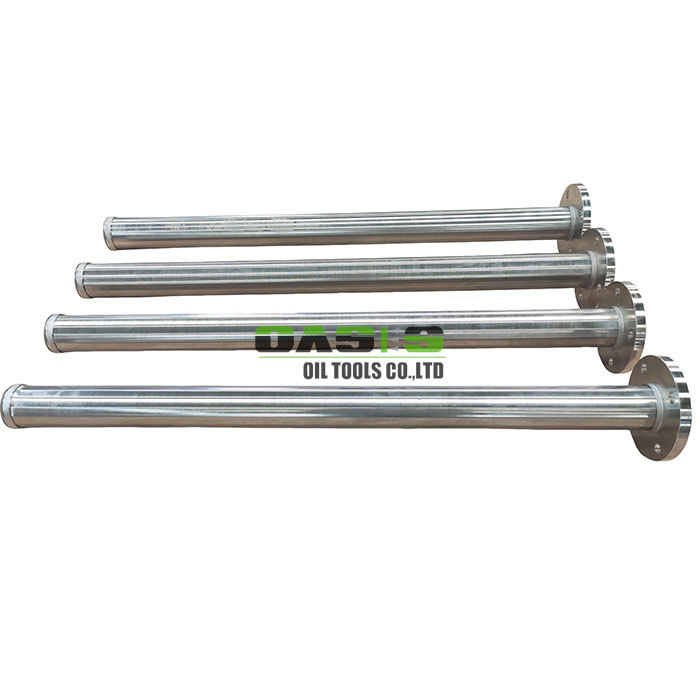 High Flow Efficiency with Minimal Pressure Drop Flange Ending Wedge Wire Lateral Gas Filter Element