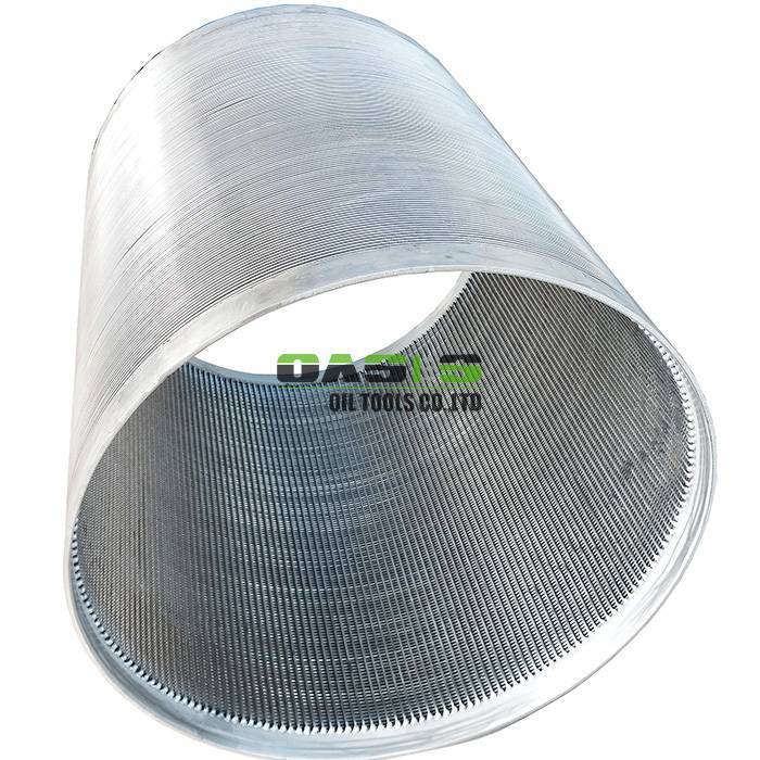 Wire Wrapped Water Well Screen Pipe Made from High Grade Stainless Steel for Water Production and Performance in Water Wells