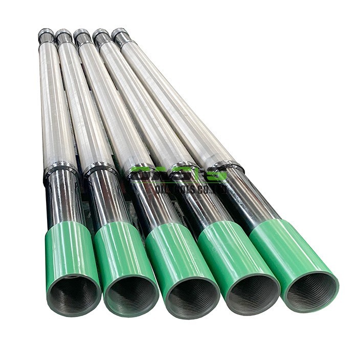 Pipe Base Screen designed for sand control and filtration with 2 meter length customizable diameter and ultra fine precision slotting