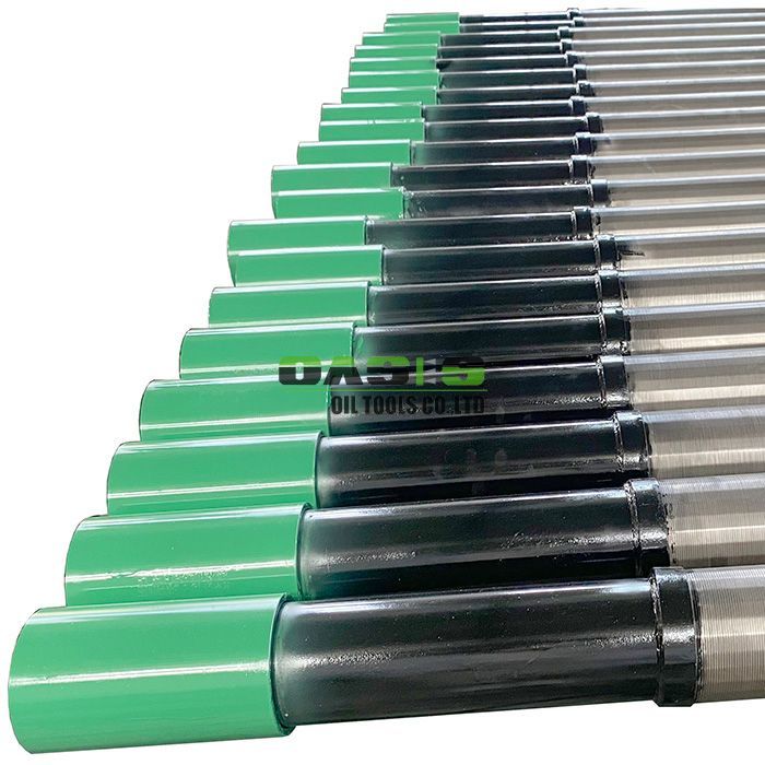 Pipe Base Screen designed for sand control and filtration with 2 meter length customizable diameter and ultra fine precision slotting