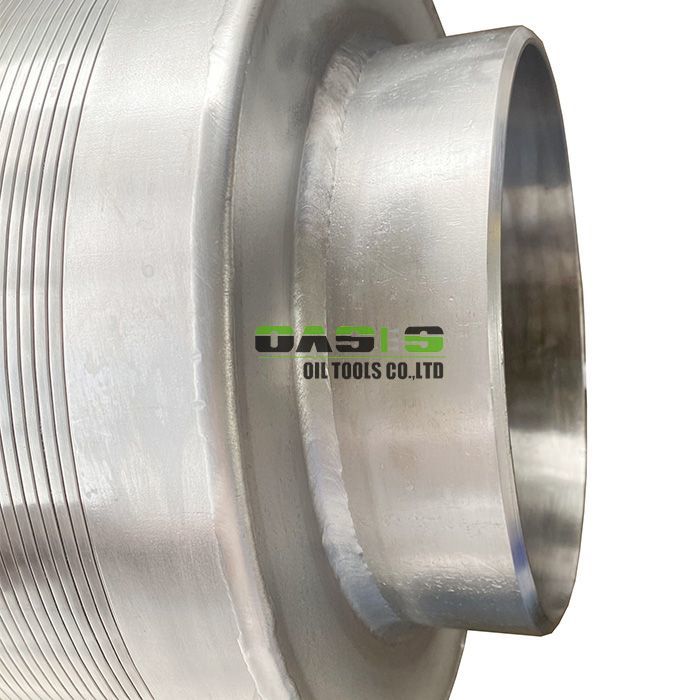 Customizable Stainless Steel Well Screen with API BTC LTC STC Thread End Connections and High Strength Perforated Base Pipe