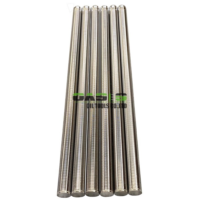 316L stainless steel Gas Filter Element designed for automatic backwashing filters with reverse winding and pure round construction