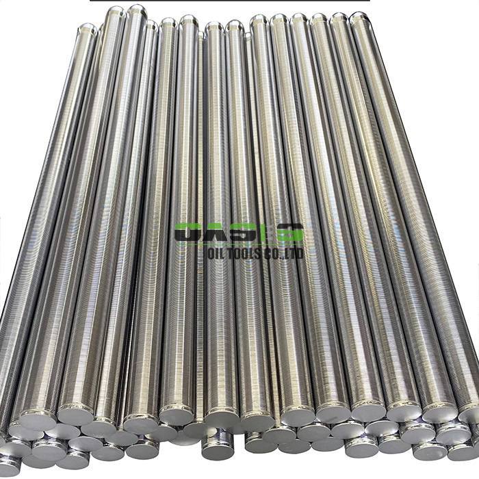 316L stainless steel Gas Filter Element designed for automatic backwashing filters with reverse winding and pure round construction