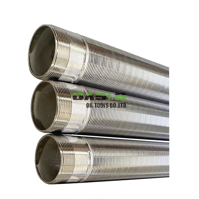 316L stainless steel Gas Filter Element designed for automatic backwashing filters with reverse winding and pure round construction