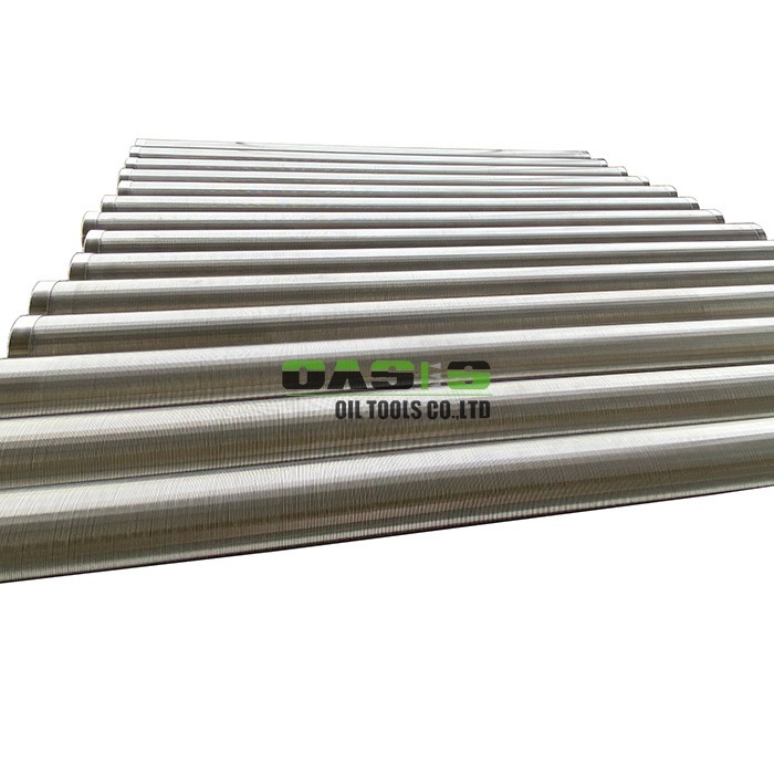 Stainless Steel Well Screen 304 Wire Wrapped Screen with 3 Meter Length and 1mm Slot Opening for Sand Control in Groundwater Extraction