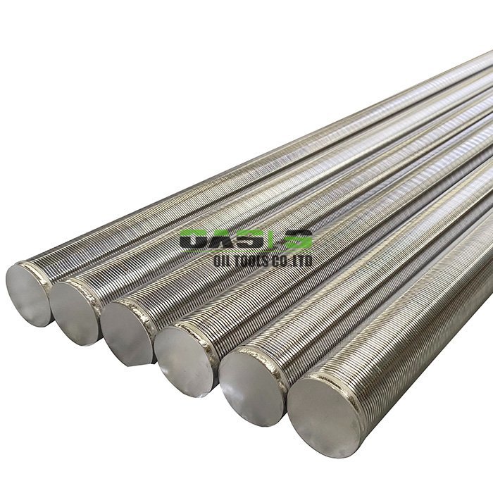 316L Stainless Steel Well Screen Offering Precise Slot Size and Custom Dimensions Suitable for Food Beverage and Mining Industries